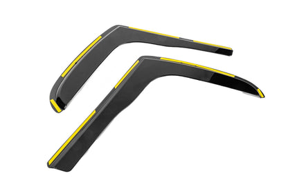 In-Channel Wind Deflectors (2 pcs, Niken Luxury) for Renault Trafic 2015- - image 5