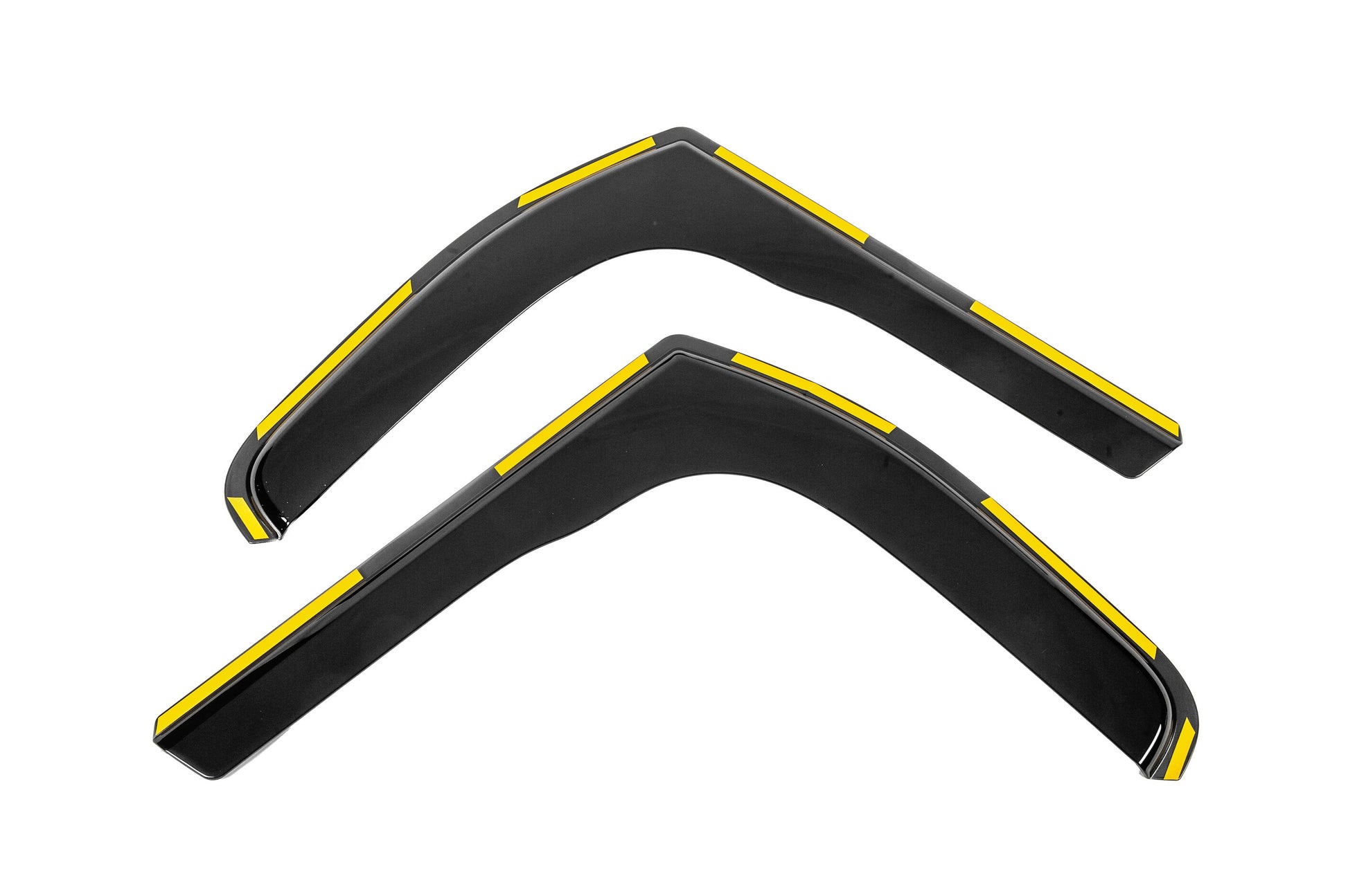 In-Channel Wind Deflectors (2 pcs, Niken Luxury) for Renault Trafic 2001-2015 - image 1
