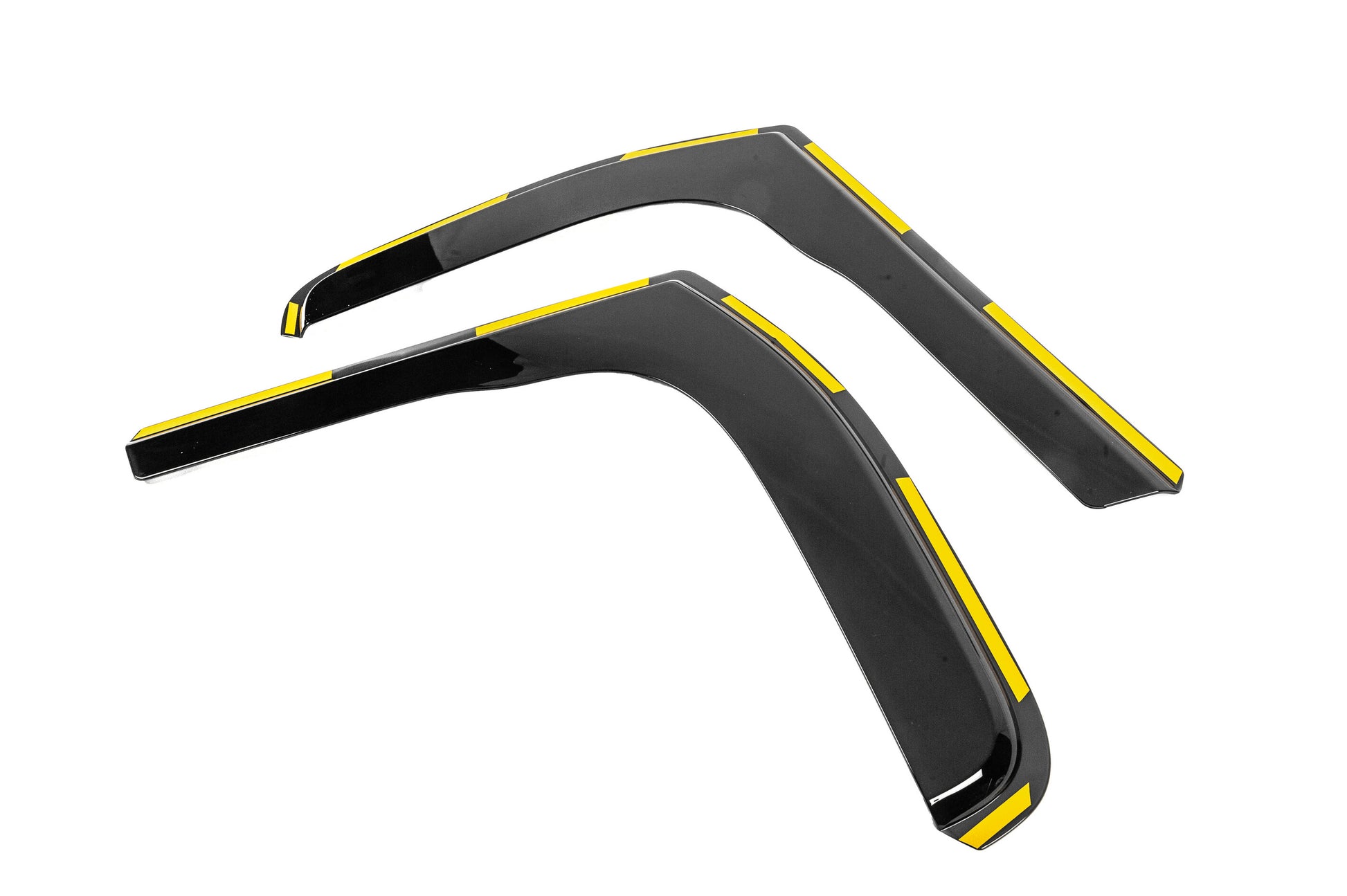 In-Channel Wind Deflectors (2 pcs, Niken Luxury) for Nissan Primastar 2002-2014 - image 2