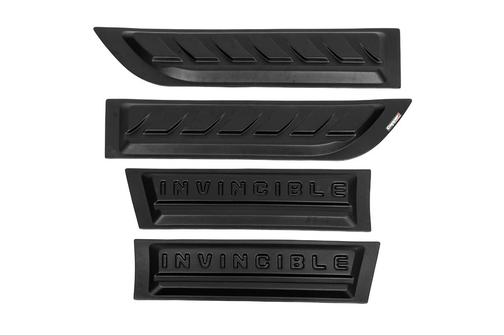 Door Mouldings EuroCap (4 pcs, ABS) for Toyota Hilux 2015- - image 2
