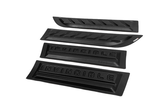 Door Mouldings EuroCap (4 pcs, ABS) for Toyota Hilux 2015- - image 1