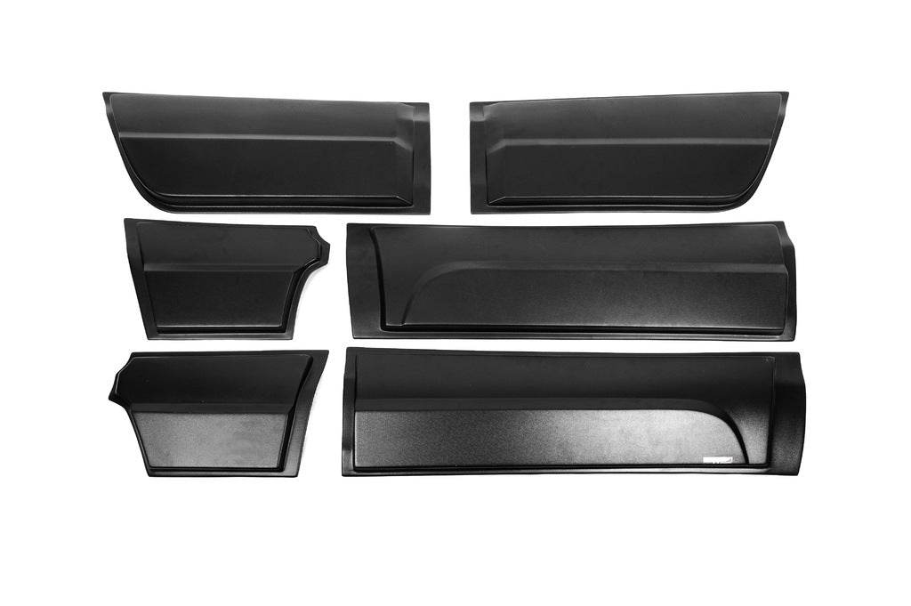 EuroCap door molding (6 pcs., ABS) for Volkswagen Amarok 2010-2022 - Reelken Auto