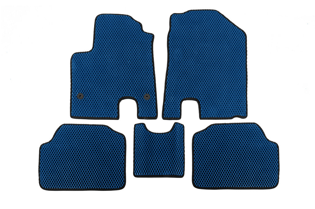 EVA Floor Mats (E-Niro 2018-2022, Blue) for Kia Niro 2016- - image 1