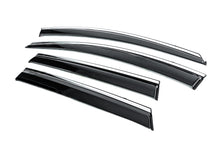 Window Deflectors with Chrome Trim Niken Luxury (4 pcs) for Renault Captur 2019- - image 2