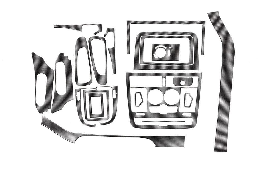 Dashboard Trim Covers (Meric, Full Set) for Mercedes Vito W639 2004-2014 - image 3