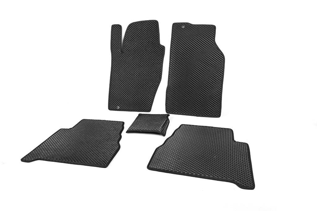 EVA mats (black) for Kia Sorento I BL 2002-2009 - Reelken Auto