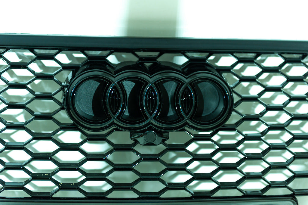 RS-style front grille (2015-2019, black) for Audi Q7 2015- - image 3