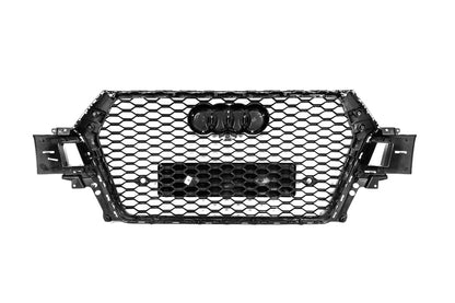 RS-style front grille (2015-2019, black) for Audi Q7 2015- - image 4