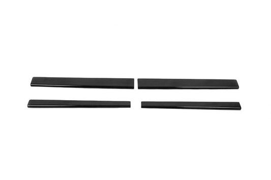 Door sills DDU (4 pcs, ABS, gloss) for Citroen Berlingo 2008-2018 - Reelken Auto