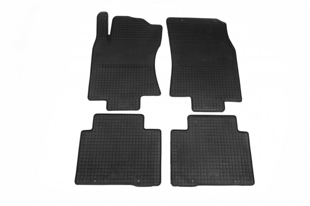 Rubber Floor Mats (4 pcs, Polytep) for Nissan X-trail T32/Rogue 2014-2021 - image 1