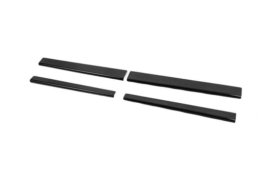 Door sills DDU (4 pcs, ABS, gloss) for Citroen Berlingo 2008-2018 - Reelken Auto