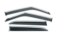 Window Deflectors with Chrome Trim Niken Luxury (4 pcs) for Chevrolet Blazer 2018-2023 - image 1
