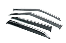 Window Deflectors with Chrome Trim Niken Luxury (4 pcs) for Chevrolet Blazer 2018-2023 - image 2