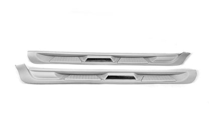 Side sills Sorento type (paintable) for Fiat Doblo I 2005-2010 - Reelken Auto