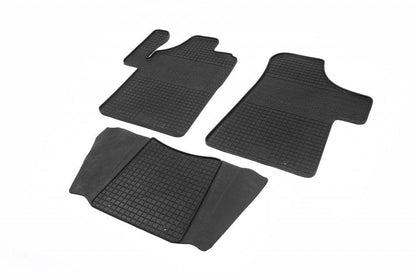 Rubber mats (3 piece, Polytep) for Mercedes Viano 2004-2014 - Reelken Auto