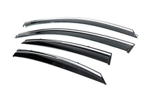 Window Deflectors with Chrome Trim Niken Luxury (4 pcs) for Hyundai Accent 2017-2023 - image 2