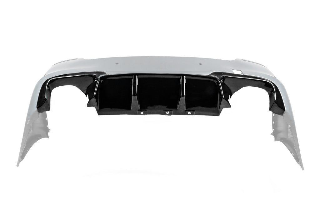 Rear diffuser DPT V-2 (for M-Performance, gloss black) for BMW 5 series F-10/11/07 2010-2016 - image 8
