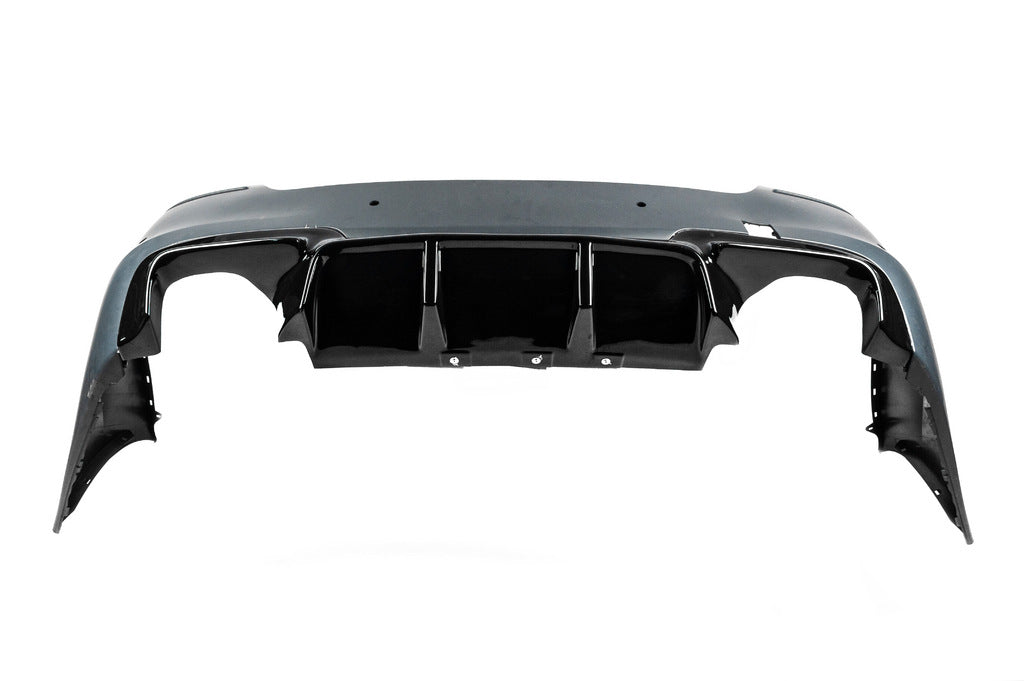 Rear diffuser DPT V-2 (for M-Performance, gloss black) for BMW 5 series F-10/11/07 2010-2016 - image 9