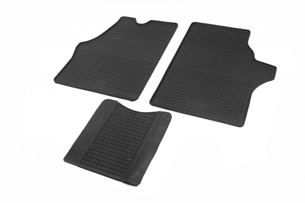 Rubber Floor Mats (3 pcs, Polytep) for Mercedes Vito W638 1996-2003 - image 1