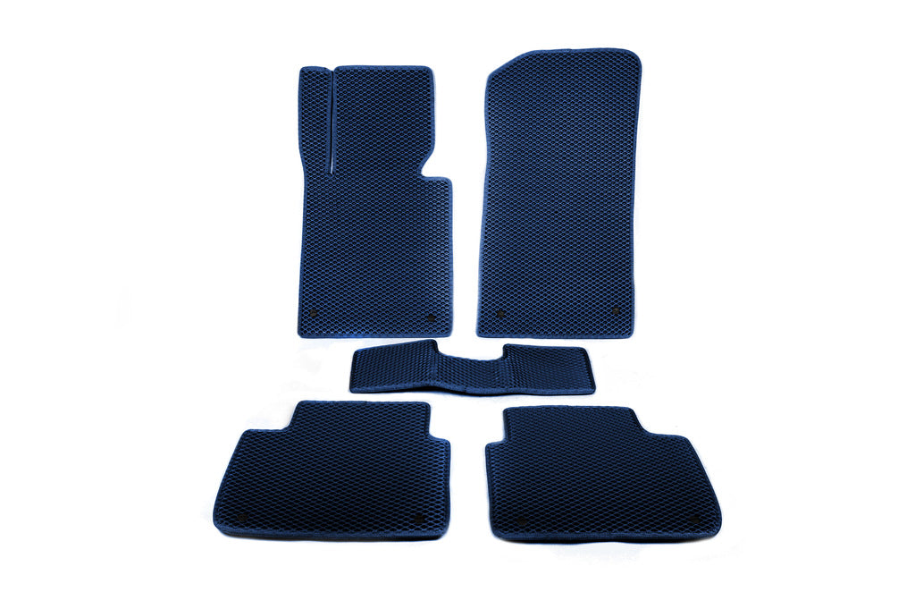 EVA Floor Mats (Blue) for BMW 3 Series E-46 1998-2006 - image 1