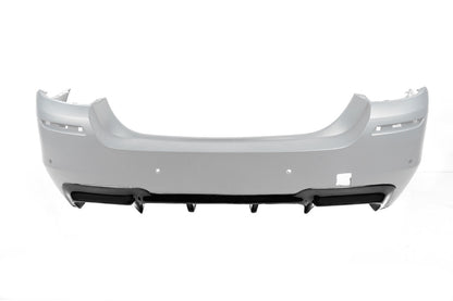 Rear diffuser DPT V-2 (for M-Performance, gloss black) for BMW 5 series F-10/11/07 2010-2016 - image 11