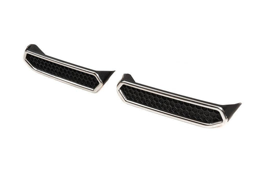 Imitation of exhaust pipes on the bumper (2 pcs., stainless steel) for Renault Clio IV 2012-2019 - Reelken Auto