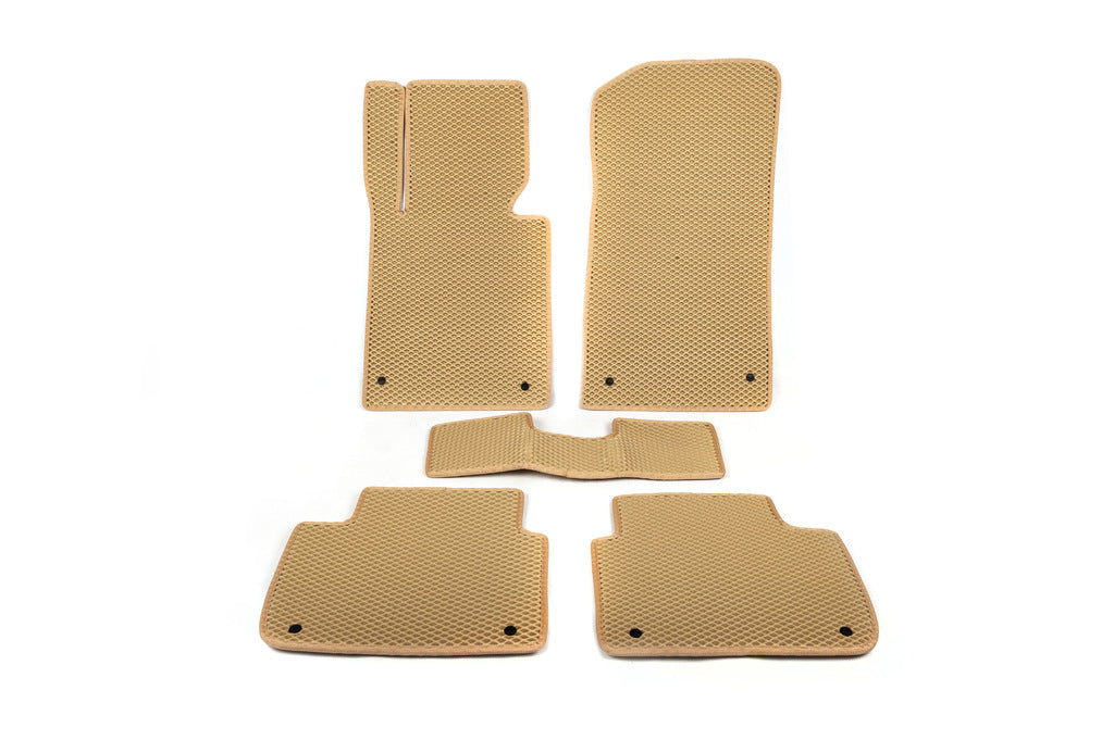 EVA Floor Mats (Beige) for BMW 3 Series E-46 1998-2006 - image 1