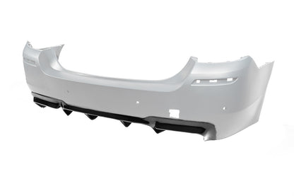 Rear diffuser DPT V-2 (for M-Performance, gloss black) for BMW 5 series F-10/11/07 2010-2016 - image 10