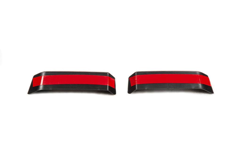 Imitation of exhaust pipes on the bumper (2 pcs., stainless steel) for Renault Clio IV 2012-2019 - Reelken Auto