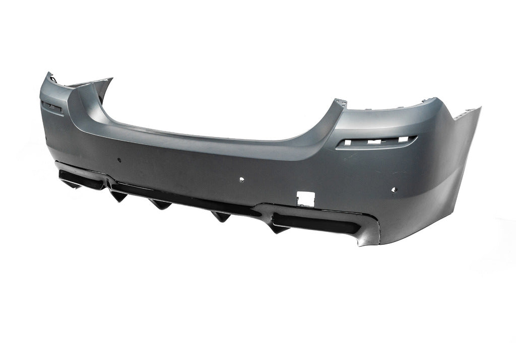 Rear diffuser DPT V-2 (for M-Performance, gloss black) for BMW 5 series F-10/11/07 2010-2016 - image 12