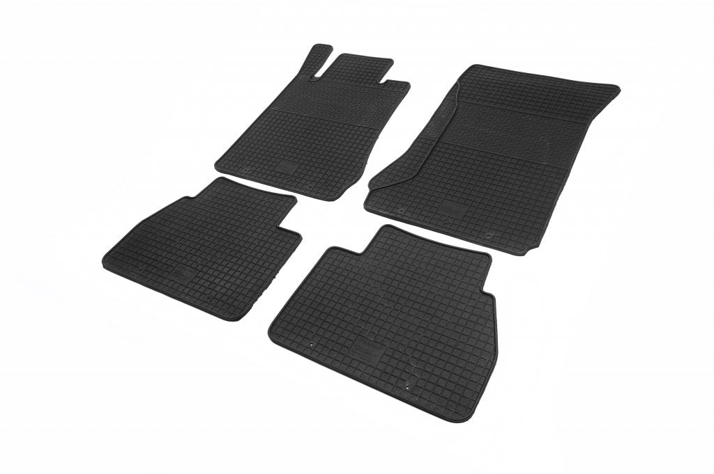 Rubber Floor Mats (4 pcs, Polytep) for Mercedes E-сlass W210 1995-2002 - image 1