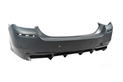 Rear diffuser DPT V-2 (for M-Performance, gloss black) for BMW 5 series F-10/11/07 2010-2016 - image 6