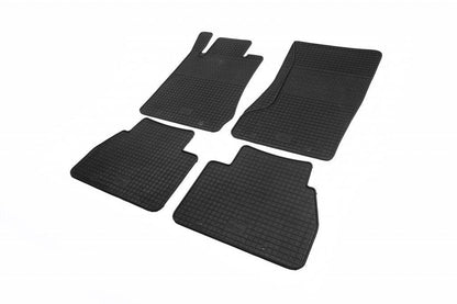Rubber mats (4 pieces, Polytep) for Mercedes E-class W211 2002-2009 - Reelken Auto