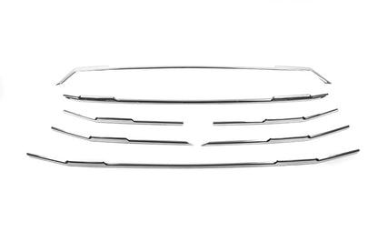 Chrome Grille Covers (Stainless Steel) for Ford Custom 2023- - image 2