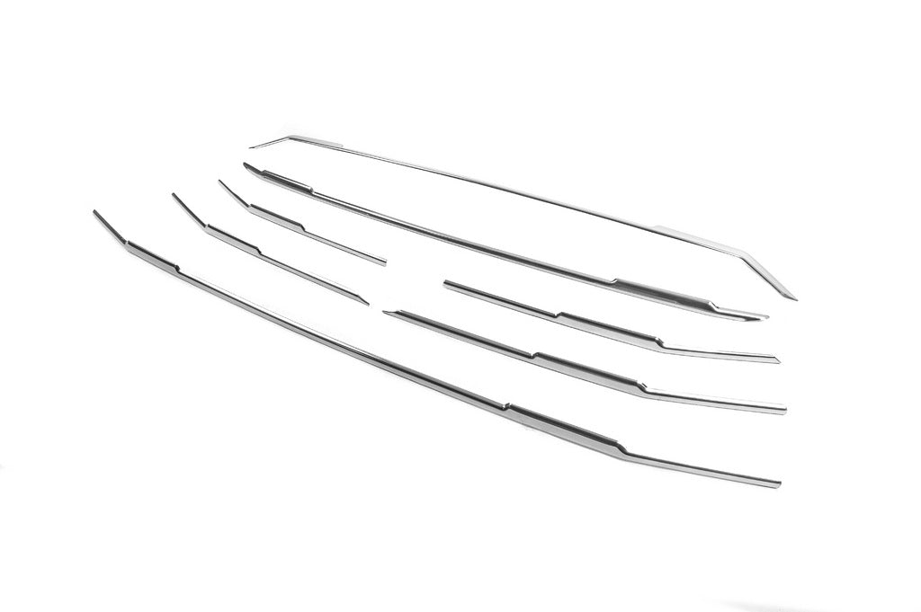 Chrome Grille Covers (Stainless Steel) for Ford Custom 2023- - image 3