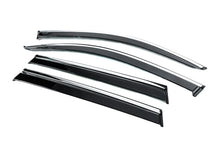 Window Deflectors with Chrome Trim Niken Luxury (4 pcs) for BMW X3 G01 2018- - image 2