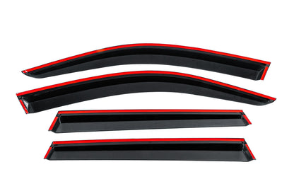Window Deflectors with Chrome Trim Niken Luxury (4 pcs) for BMW X3 G01 2018- - image 4