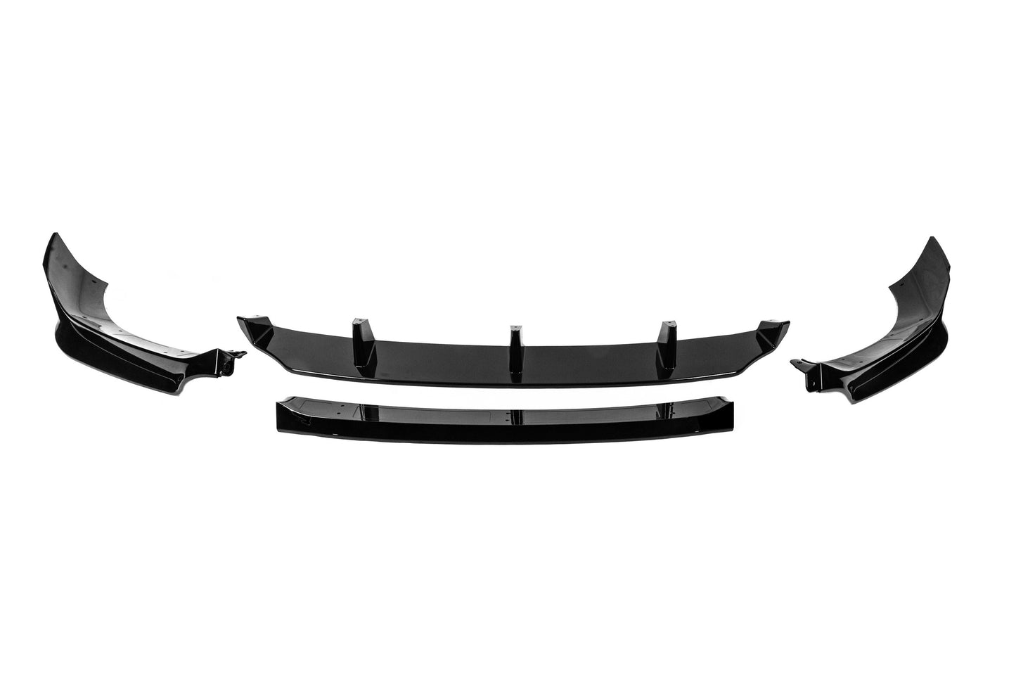 Front bumper lip Paradigm Black Knight (for M-Sport, 2018-2022) for BMW X6 G06 2019–2027 - image 8