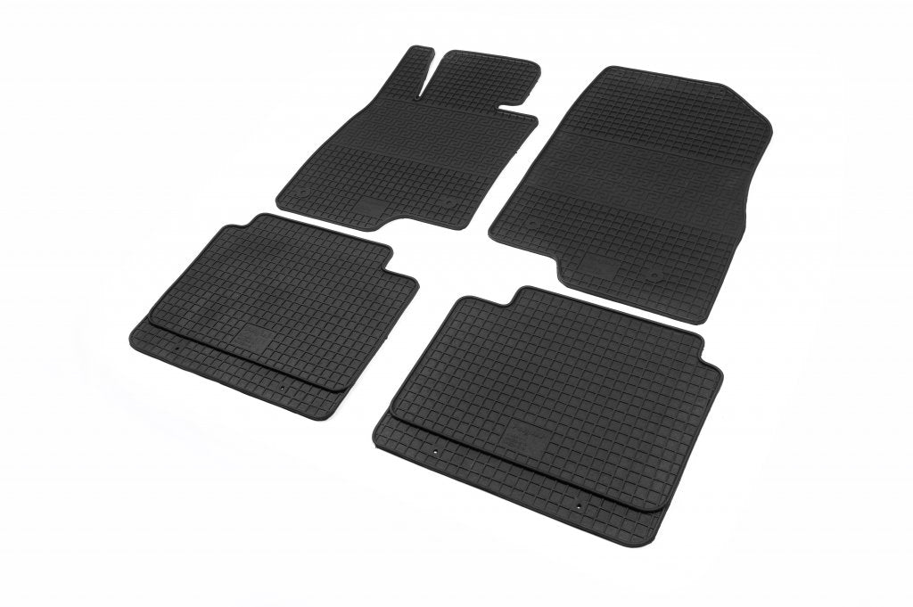 Rubber Floor Mats (4 pcs, Polytep) for Mazda 6 2012-2024 - image 1