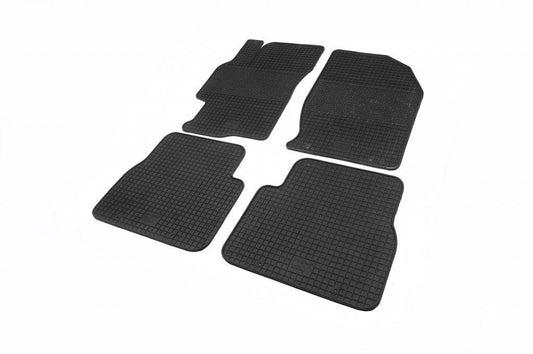 Rubber mats (4 pieces, Polytep) for Mazda 6 2008-2012 - Reelken Auto