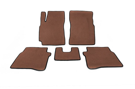 EVA mats (Brown) for Nissan Primera P12 2002-2007 - Reelken Auto