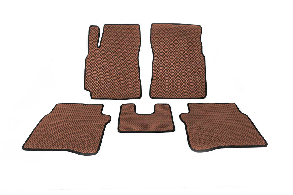 EVA Floor Mats (Brown) for Nissan Primera P12 2002-2007 - image 1