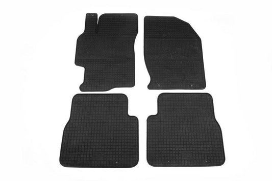 Rubber mats (4 pieces, Polytep) for Mazda 6 2008-2012 - Reelken Auto