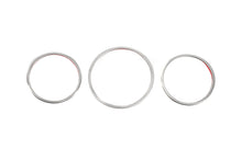 Speedometer Trim Covers (3 pcs, Stainless Steel) for Renault Megane IV 2016-2025 - image 1