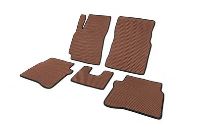 EVA mats (Brown) for Nissan Primera P12 2002-2007 - Reelken Auto