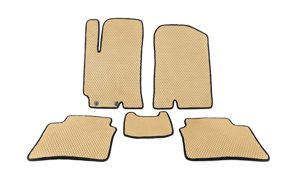 EVA mats (Beige) for Hyundai Accent 2017-2023 - Reelken Auto