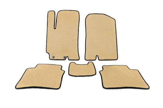 EVA mats (Beige) for Hyundai Accent 2017-2023 - Reelken Auto