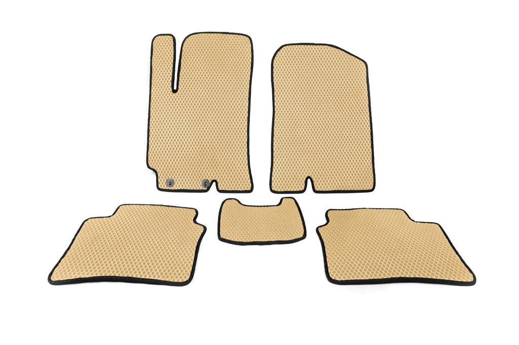 EVA Floor Mats (Beige) for Hyundai Accent 2017-2023 - image 1