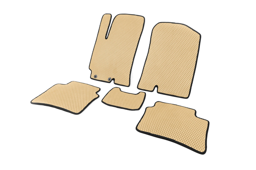 EVA Floor Mats (Beige) for Hyundai Accent 2017-2023 - image 2