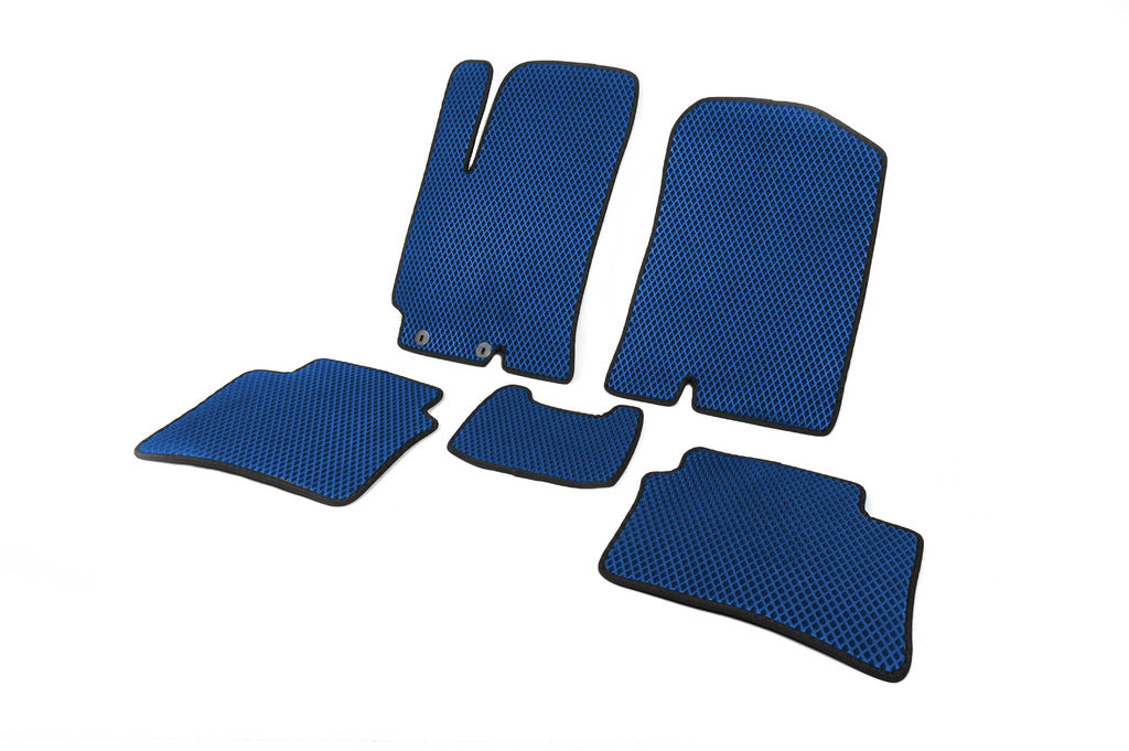 EVA Floor Mats (Blue) for Hyundai Accent 2017-2023 - image 2